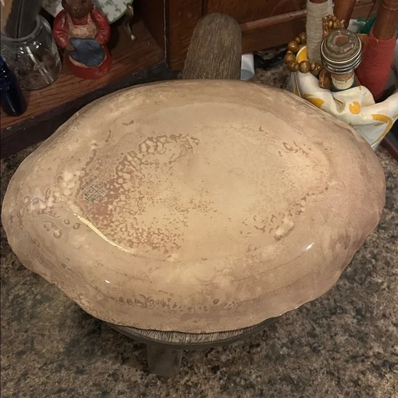 Antique Thompson “Francis” Lusterware Floral Serving Platter - Picture 4 of 7